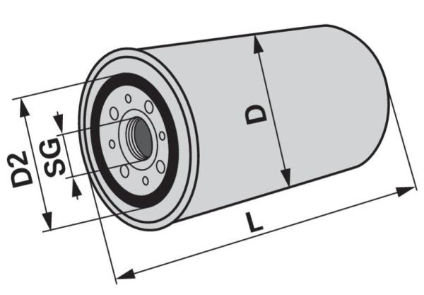 Hydraulikölfilter CNH