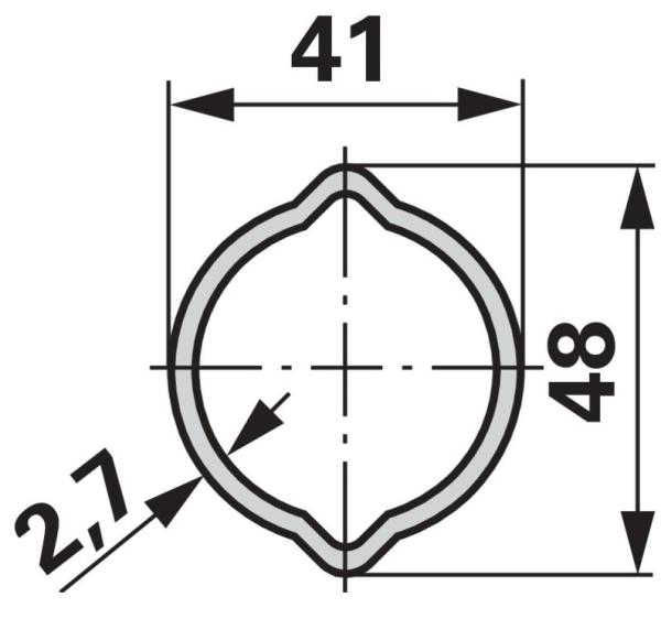 Weasler Weitwinkelgelenkwelle AW21-80, 860 mm